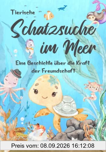 Tierische Schatzsuche im Meer: Eine Geschichte über die Kraft der Freundschaft (Tierische Abenteuer, Band 1)