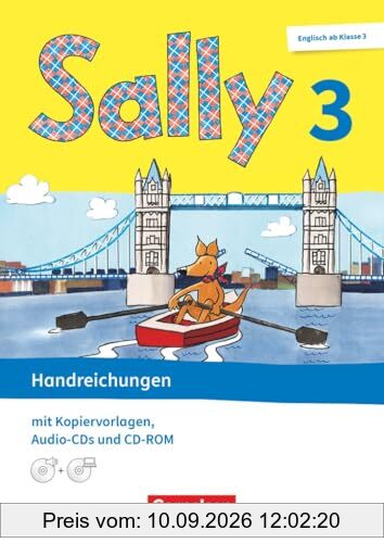 Sally|NULL|Englisch ab Klasse 3 - Allgemeine Ausgabe 2020|3. Schuljahr|NULL|NULL|Handreichungen für den Unterricht|Mit 2 Audio-CDs und CD-ROM