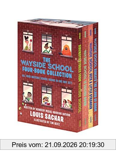 The Wayside School 4-Book Box Set: Sideways Stories from Wayside School, Wayside School Is Falling Down, Wayside School Gets a Little …