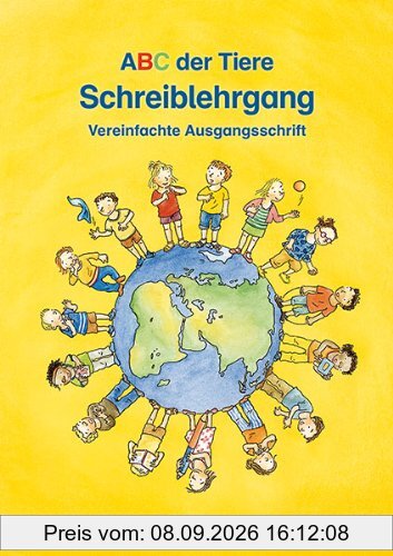 ABC der Tiere · Schreiblehrgang VA in Heftform: Lehrwerksunabhängig - LehrplanPLUS ZN 149/14-GS - einsetzbar in Klassenstufe 1 und 2