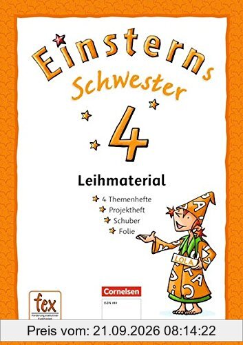 Einsterns Schwester - Sprache und Lesen - Neubearbeitung / 4. Schuljahr - Themenhefte 1-4 mit Projektheft mit Schuber: Leihmaterial