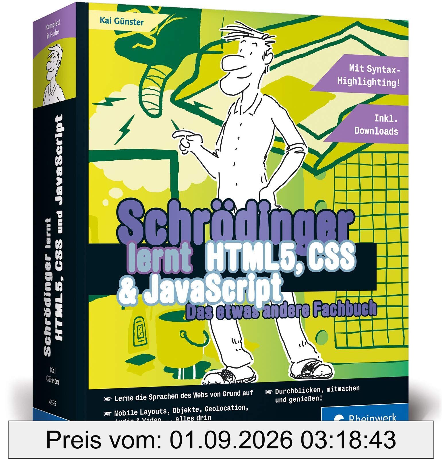 Schrödinger lernt HTML5, CSS und JavaScript
