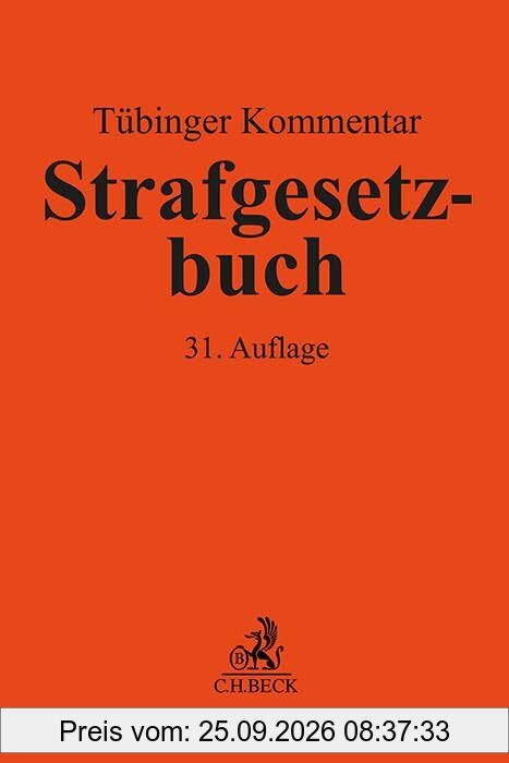Tübinger Kommentar Strafgesetzbuch
