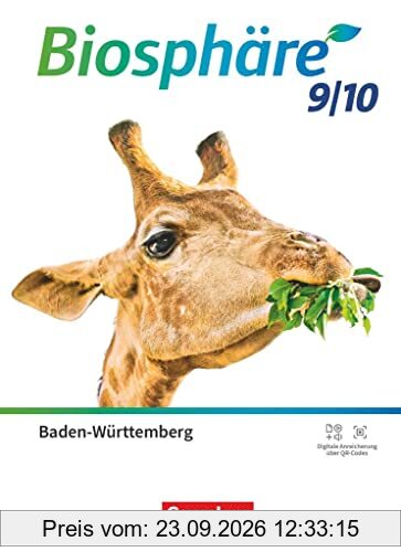 Biosphäre Sekundarstufe I - Gymnasium Baden-Württemberg 2022 - 9./10. Schuljahr: Schulbuch