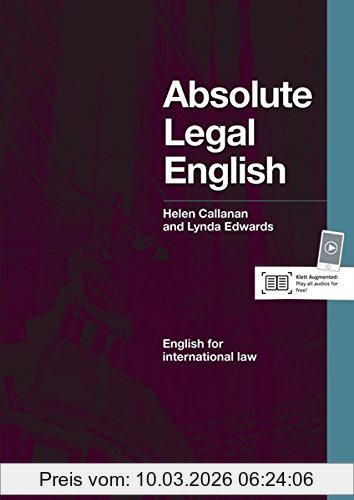 Helen Callanan Delta Business English, Absolute Legal English B2-C1, Coursebook With Audio Cd