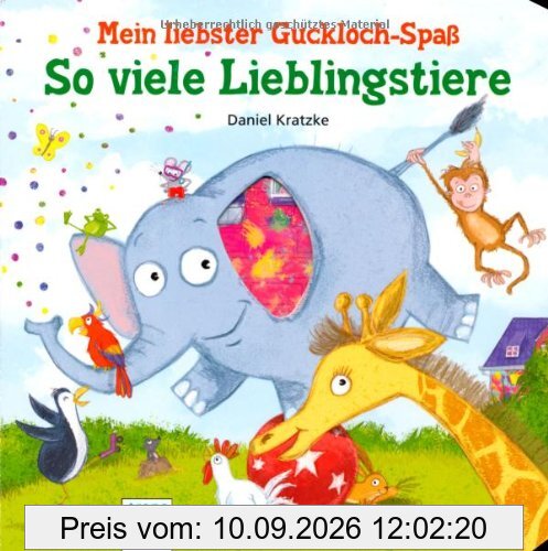 Mein liebster Guckloch-Spaß. So viele Lieblingstiere