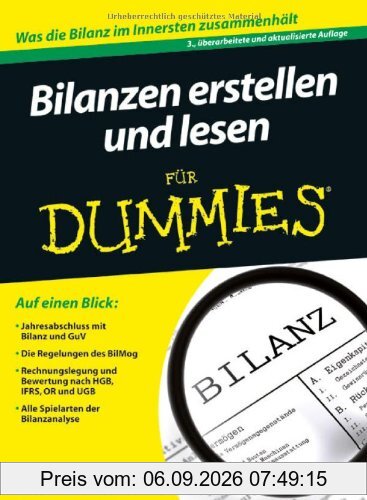 Bilanzen erstellen und lesen für Dummies (Fur Dummies)