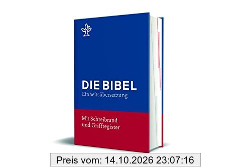 Bibel mit Schreibrand (Blauer Einband): Gesamtausgabe. Revidierte Einheitsübersetzung 2017