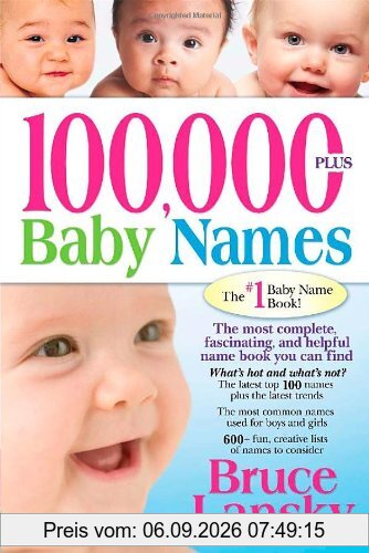 100,000+ Baby Names: The Most Complete Baby Name Book