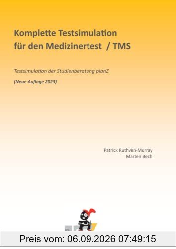 Komplette Testsimulation für den Medizinertest / TMS: Testsimulation der Studienberatung planZ