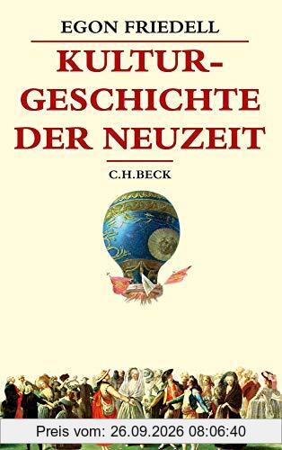 Kulturgeschichte der Neuzeit: Die Krisis der europäischen Seele von der Schwarzen Pest bis zum Ersten Weltkrieg