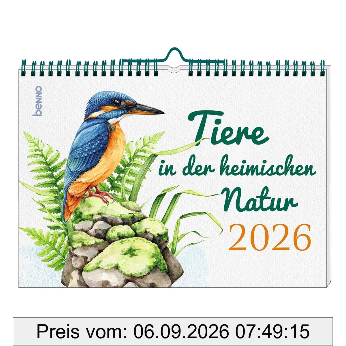 Tiere in der heimischen Natur 2026