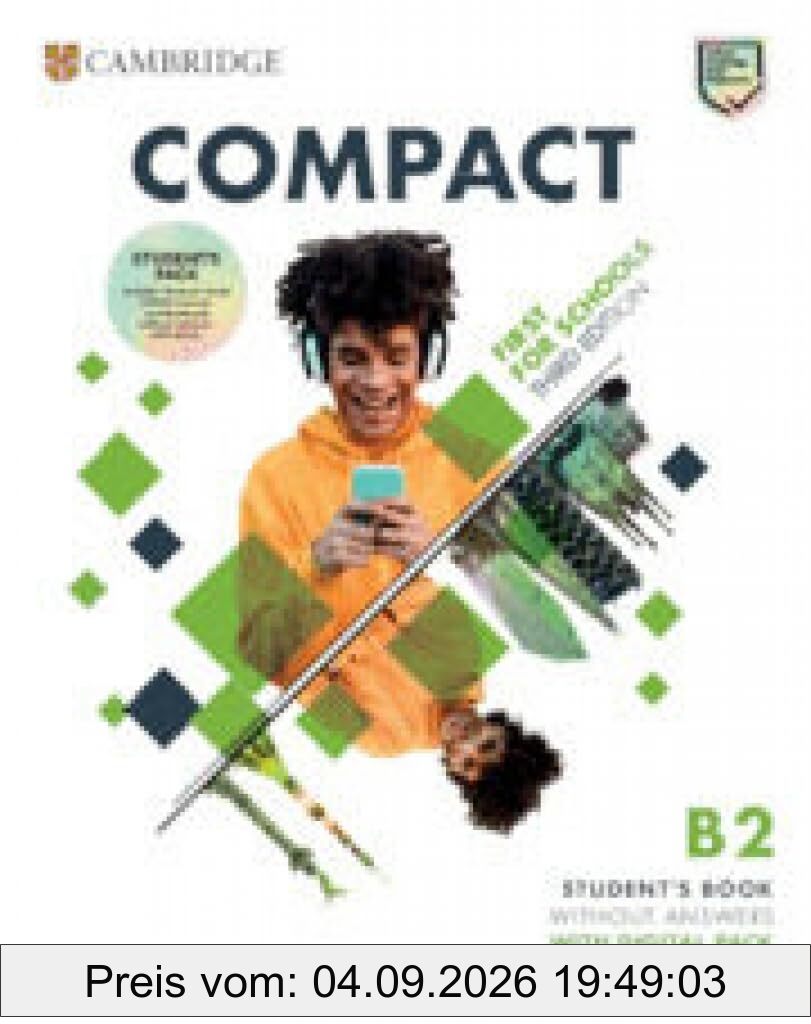 Compact First For Schools B2 First Student's Pack without Answers