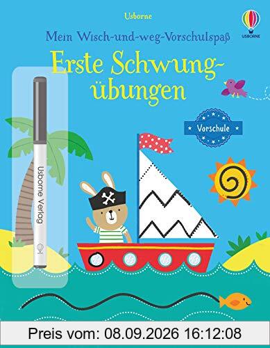 Mein Wisch-und-weg-Vorschulspaß: Erste Schwungübungen