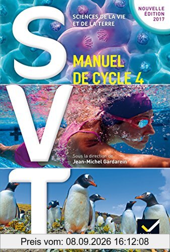 SVT, sciences de la vie et de la Terre : manuel de cycle 4