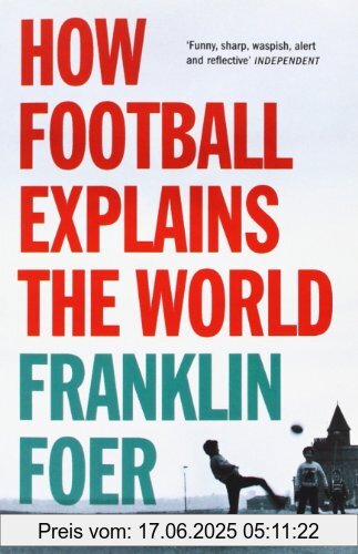 Binding : Taschenbuch, Label : Arrow, Publisher : Arrow, NumberOfItems : 1, medium : Taschenbuch, numberOfPages : 272, publicationDate : 2006-03-02, releaseDate : 2006-03-02, authors : Franklin Foer, languages : english, ISBN : 0099492261