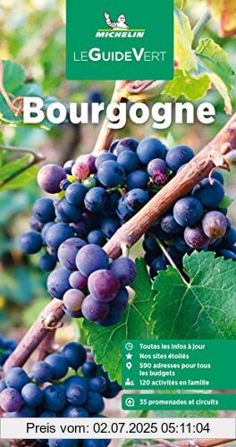 Die Buchhandlung in Oelde hat das Buch Michelin Le Guide Vert Bourgogne (MICHELIN Grüne Reiseführer)