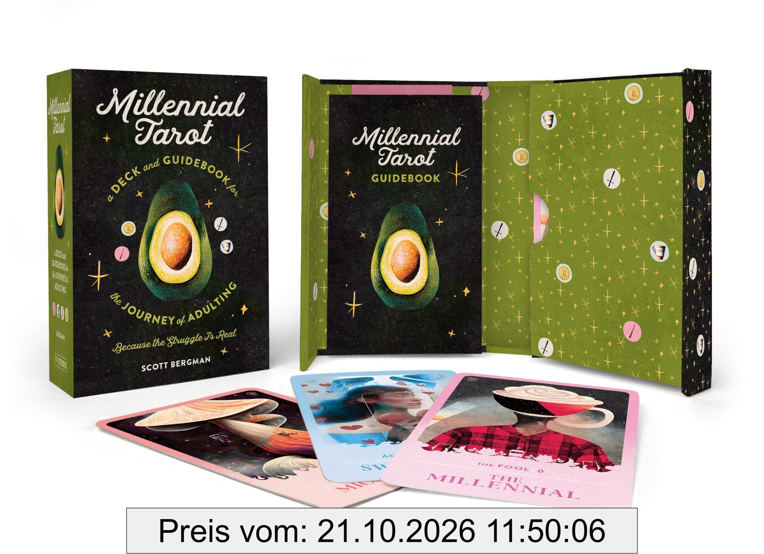 Millennial Tarot: A Deck and Guidebook for the Journey of Adulting (Because the Struggle Is Real)