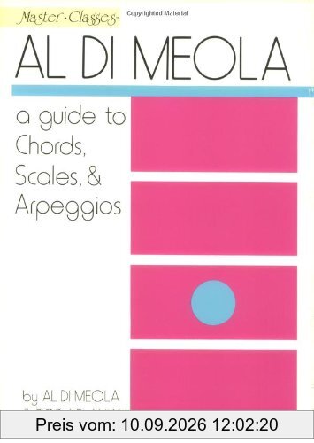 Al Di Meola A Guide To Chords, Scales And Arpeggios Gtr