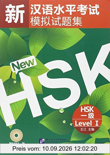 Simulated Tests of the New HSK - HSK Level 1 (+ 1 MP3-CD)