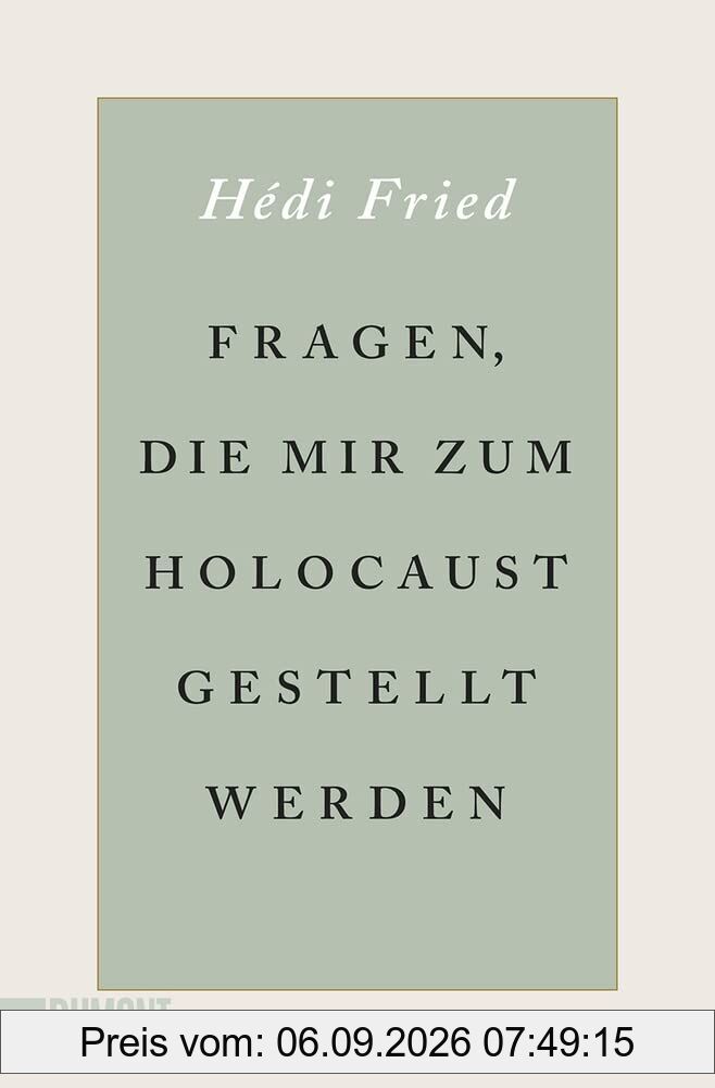 Fragen, die mir zum Holocaust gestellt werden