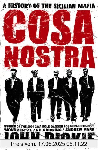 Binding : Taschenbuch, Edition : New edition, Label : Hodder & Stoughton, Publisher : Hodder & Stoughton, NumberOfItems : 1, medium : Taschenbuch, numberOfPages : 483, publicationDate : 2004-08-02, authors : John Dickie, languages : english, ISBN : 0340824352