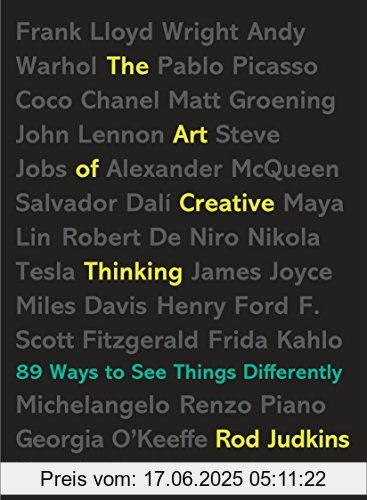 Binding : Taschenbuch, Label : TarcherPerigee, Publisher : TarcherPerigee, NumberOfItems : 1, PackageQuantity : 1, medium : Taschenbuch, numberOfPages : 208, publicationDate : 2016-03-15, releaseDate : 2016-03-15, authors : Rod Judkins, ISBN : 0399176837