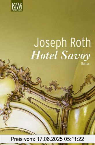 Binding : Taschenbuch, Edition : 1, Label : KiWi-Paperback, Publisher : KiWi-Paperback, medium : Taschenbuch, numberOfPages : 144, publicationDate : 2010-01-05, authors : Joseph Roth, languages : german, ISBN : 3462041738