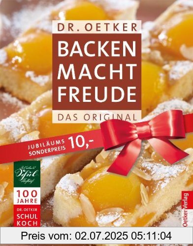 Die Buchhandlung in Oelde hat das Buch Backen macht Freude Jubiläumsausgabe
