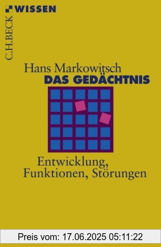 Binding : Taschenbuch, Edition : 1, Label : C.H.Beck, Publisher : C.H.Beck, medium : Taschenbuch, numberOfPages : 128, publicationDate : 2009-02-17, authors : Markowitsch, Hans J., languages : german, ISBN : 3406562604