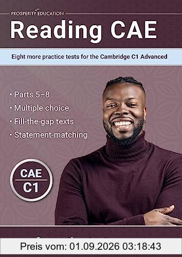 Reading CAE: Eight more practice tests for the Cambridge C1 Advanced