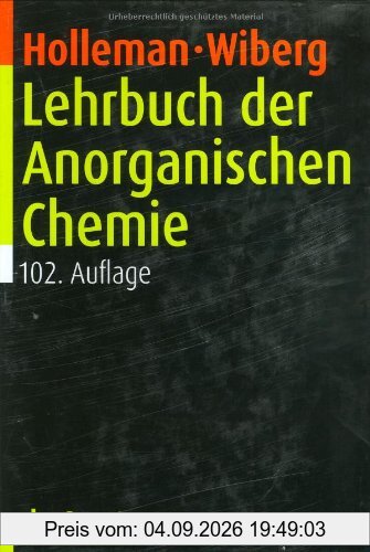 Lehrbuch der Anorganischen Chemie
