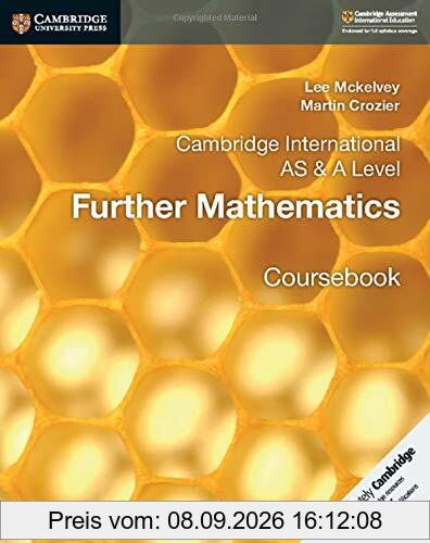 Cambridge International AS & A Level Further Mathematics Coursebook (Cambridge University Press)