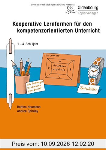 Oldenbourg Kopiervorlagen: Kooperative Lernformen für den kompetenzorientierten Unterricht: 1. - 4. Schuljahr - Band 193. Kopiervorlagen