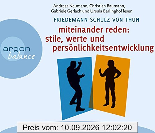 Miteinander reden Teil 2: Stile, Werte und Persönlichkeitsentwicklung: Differentielle Psychologie der Kommunikation