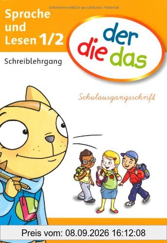 1./2. Schuljahr - Schreiblehrgang Schulausgangsschrift