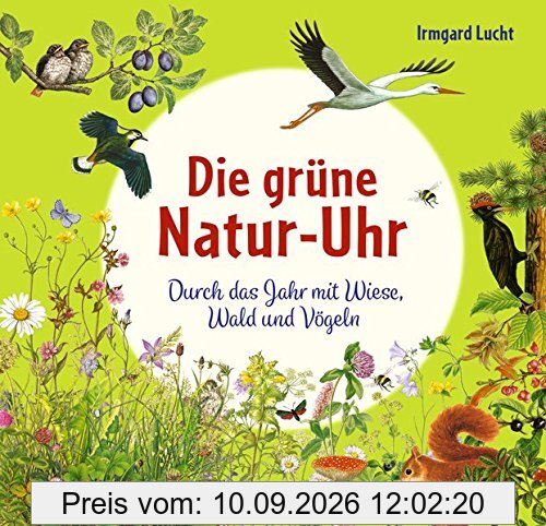 Die grüne Natur-Uhr: Durch das Jahr mit Wiese, Wald und Vögeln