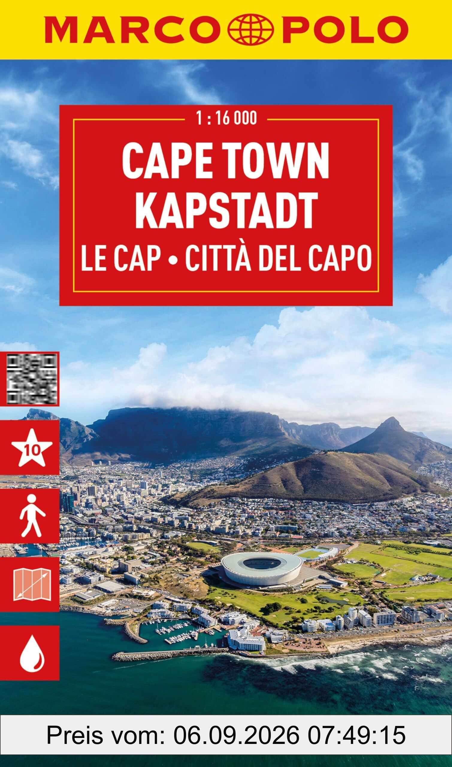 MARCO POLO Cityplan Kapstadt 1:16.000