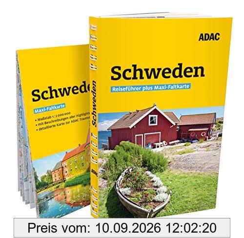 ADAC Reiseführer plus Schweden: mit Maxi-Faltkarte zum Herausnehmen