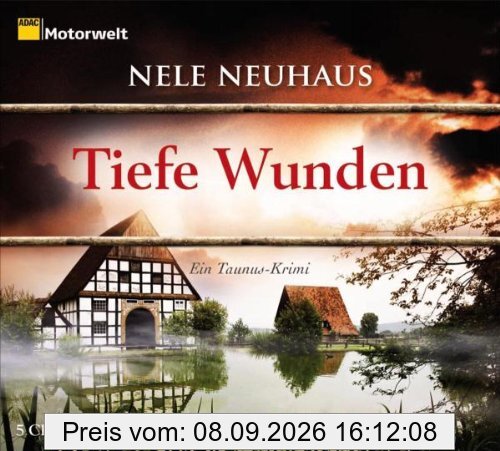 Tiefe Wunden. Ein Taunus-Krimi, 5 CDs (ADAC Motorwelt-Edition)