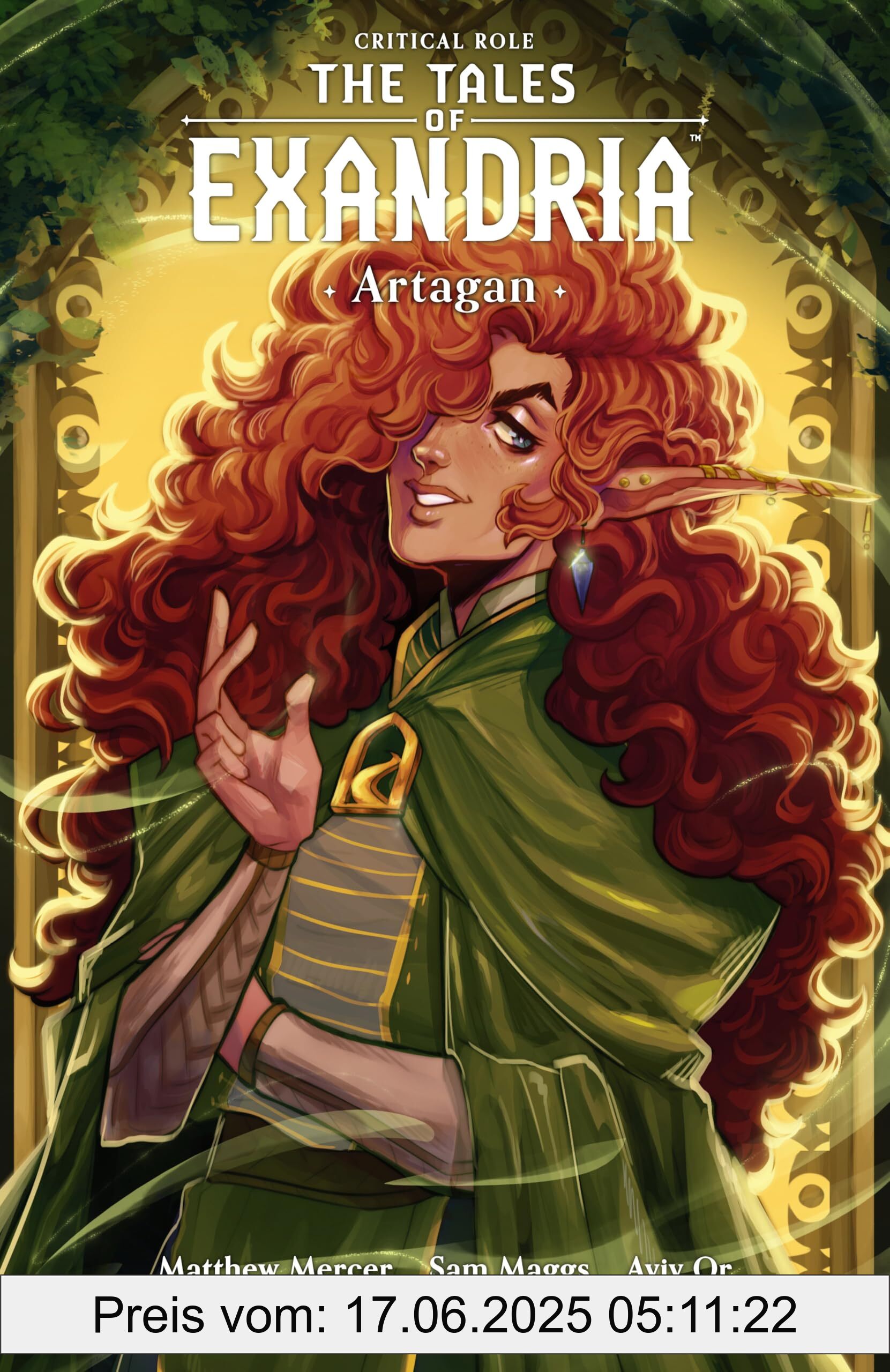 Binding : paperback, Edition : 1, Label : Critical Role : Tales of Exandria Volume 2--Artagan : Tales of Exandria : Artagan, medium : paperback, numberOfPages : 120, publicationDate : 2025-01-28, releaseDate : 2025-01-28, languages : english, ISBN : 1506723705
