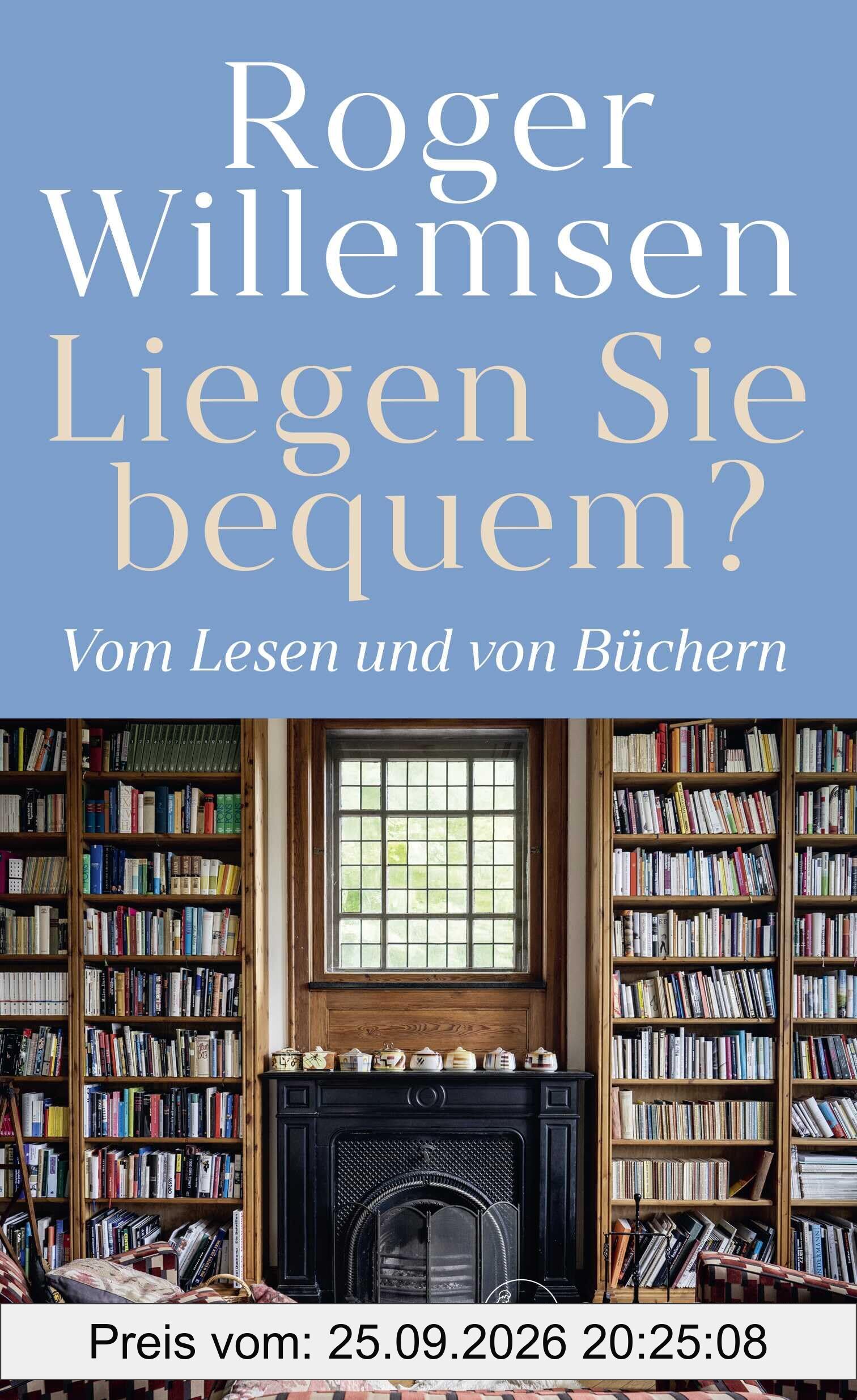 Liegen Sie bequem? Vom Lesen und von Büchern