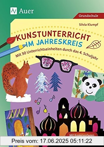 Binding : Broschiert, Edition : 1, Label : Auer Verlag in der AAP Lehrerfachverlage GmbH, Publisher : Auer Verlag in der AAP Lehrerfachverlage GmbH, medium : Broschiert, numberOfPages : 96, publicationDate : 2017-06-20, authors : Silvia Klumpf, languages : german, ISBN : 3403076709