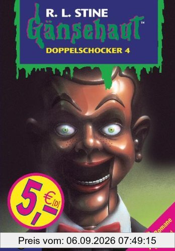 Gänsehaut - Doppelschocker 4: Enthält die Bände: Es summt und brummt und sticht / Die Puppe mit dem starren Blick. (Doppeldecker)