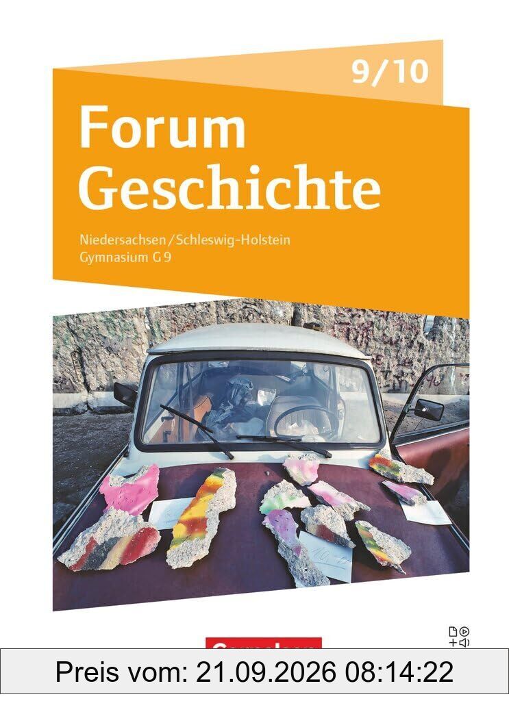 Forum Geschichte 9./10. Schuljahr - Neue Ausgabe ab 2024 - Gymnasium Niedersachsen / Schleswig-Holstein - Schulbuch mit digitalen Medien