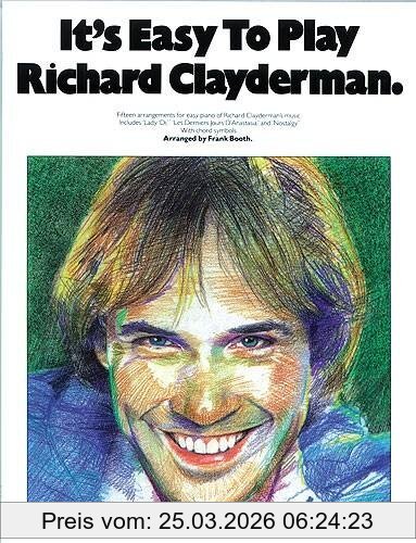 Frank Booth It's Easy To Play Richard Clayderman - Book 1, Easy Piano