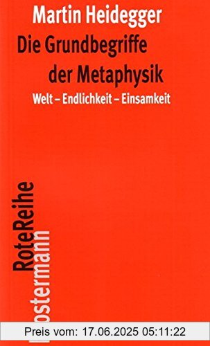 Binding : Taschenbuch, Edition : 4.-5. Tausend, Label : Klostermann, Vittorio, Publisher : Klostermann, Vittorio, medium : Taschenbuch, numberOfPages : 544, publicationDate : 2010-01-01, authors : Martin Heidegger, publishers : Herrmann, Friedrich-Wilhelm von, languages : german, ISBN : 3465040937