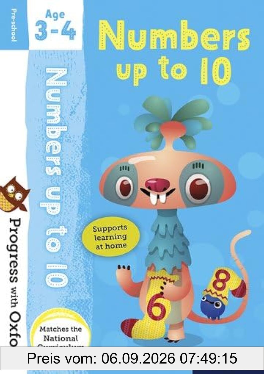 Progress with Oxford: Numbers up to 10 Age 3-4