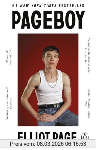 Elliot Page Pageboy, A Memoir, The Instant Sunday Times Bestseller
