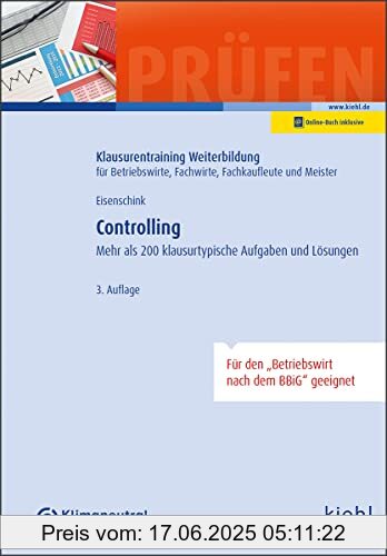 Binding : Taschenbuch, Edition : 3., aktualisierte Auflage. Online-Buch inklusive., Label : NWB Verlag, Publisher : NWB Verlag, medium : Taschenbuch, numberOfPages : 283, publicationDate : 2022-12-22, authors : Christian Eisenschink, ISBN : 3470645736